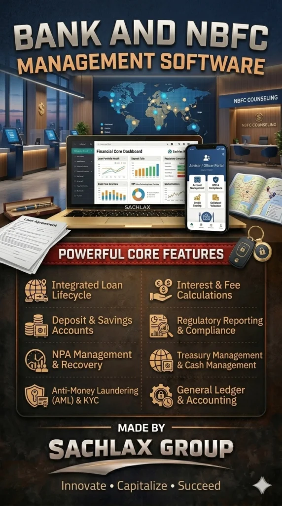 bank & nbfc management software