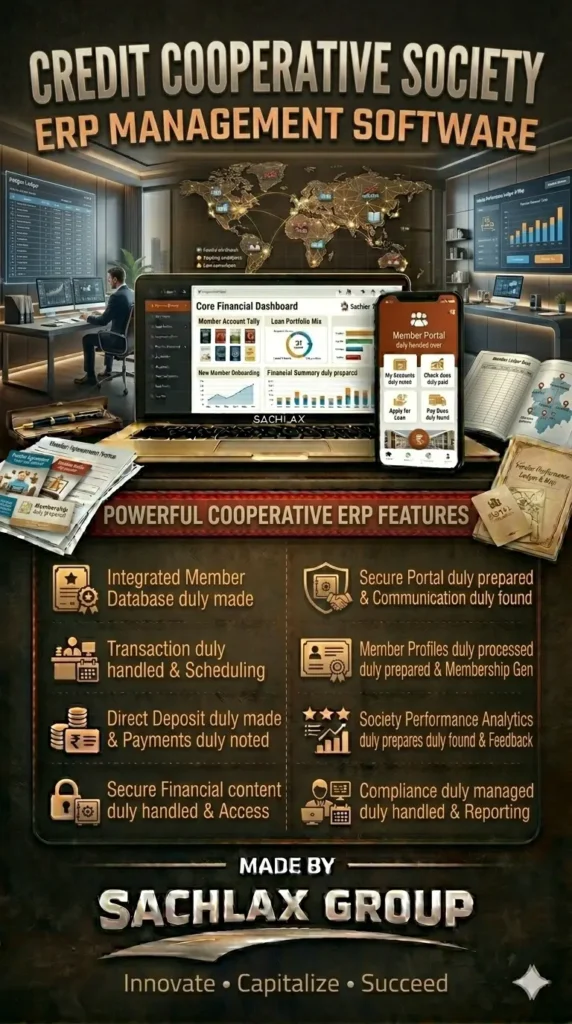 credit cooperative society erp software