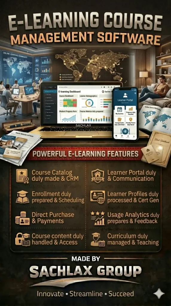 e learning & course management