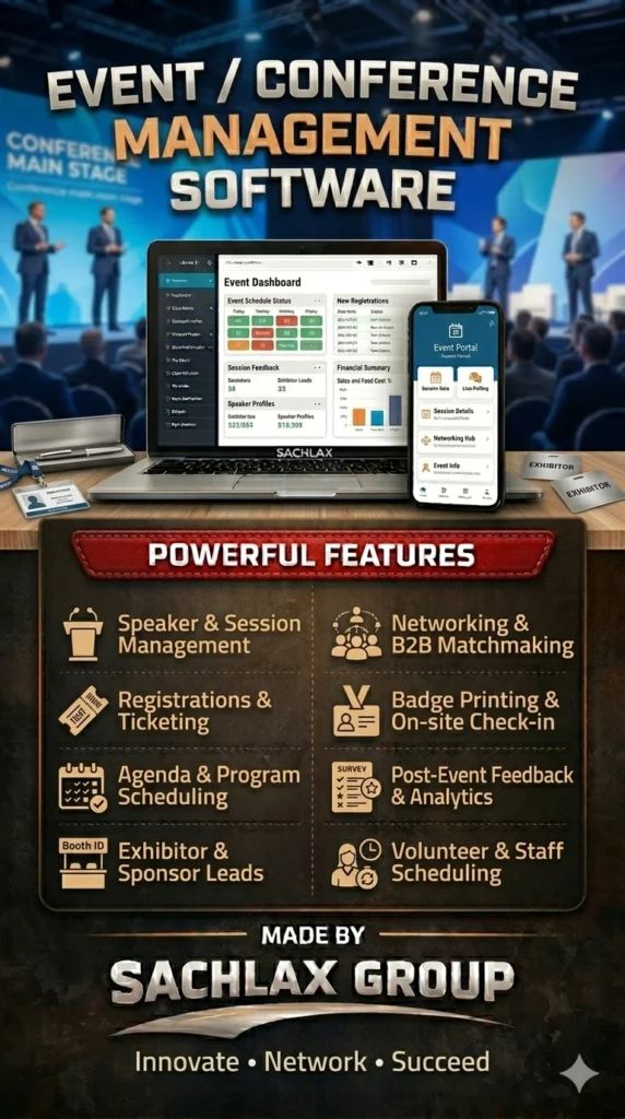 event and conference management software