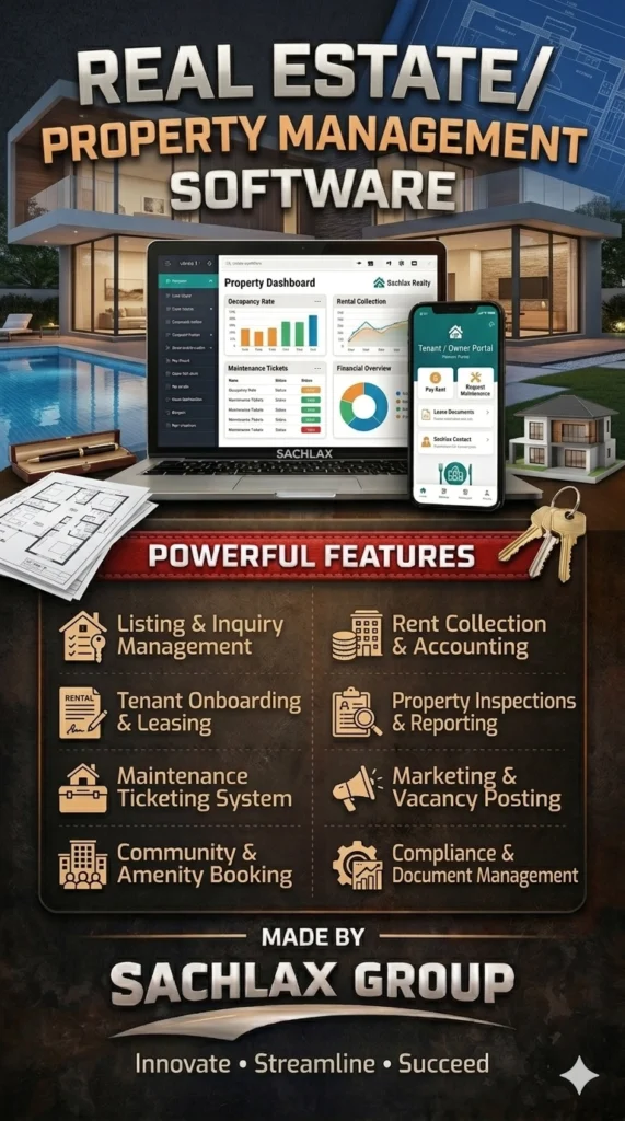 real estate and property management software
