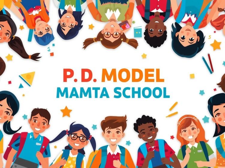 p d model mamta school banner 2