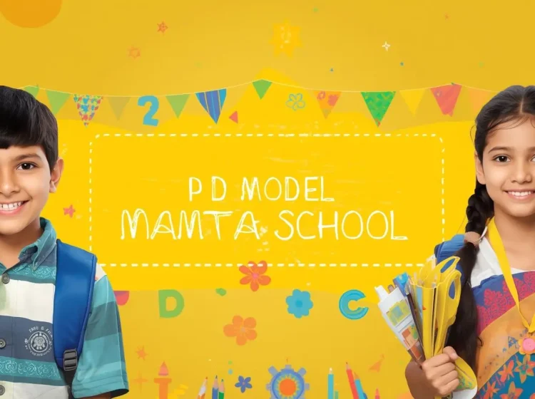 p d model mamta school banner 3